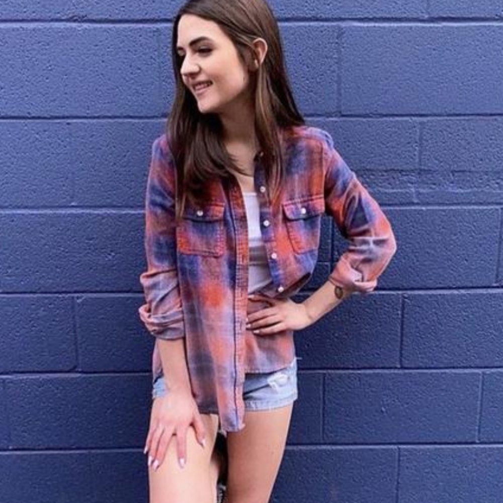 *CUSTOM DYED BUTTON DOWN SHIRT